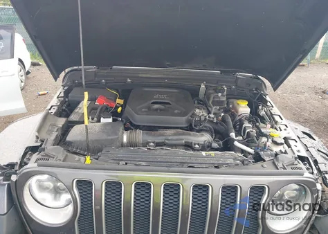 2020 Jeep Wrangler Unlimited Sahara z USA, uszkodzony, nr VIN 1C4HJXEN3LW172750